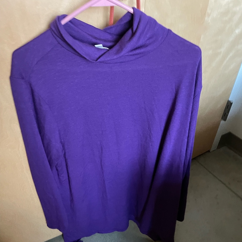 Purple sweater